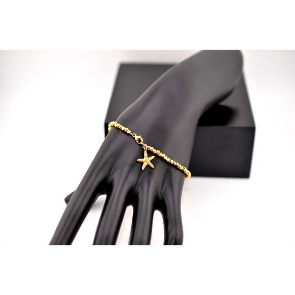 Catherine Weitzman Beaded Starfish Charm Bracelet - Picture 2 of 3